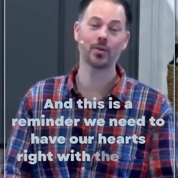 What's flowing from your heart today? Our words and actions reveal what's inside us.