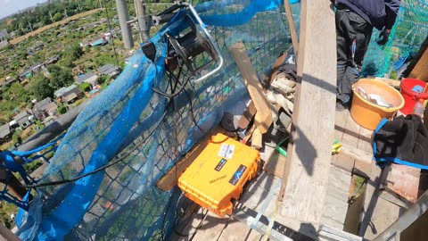 Schieferkehle - Teil 9 - 10.07.2025 - Schiefer Schuppendeckung Wasserturm Paunsdorf