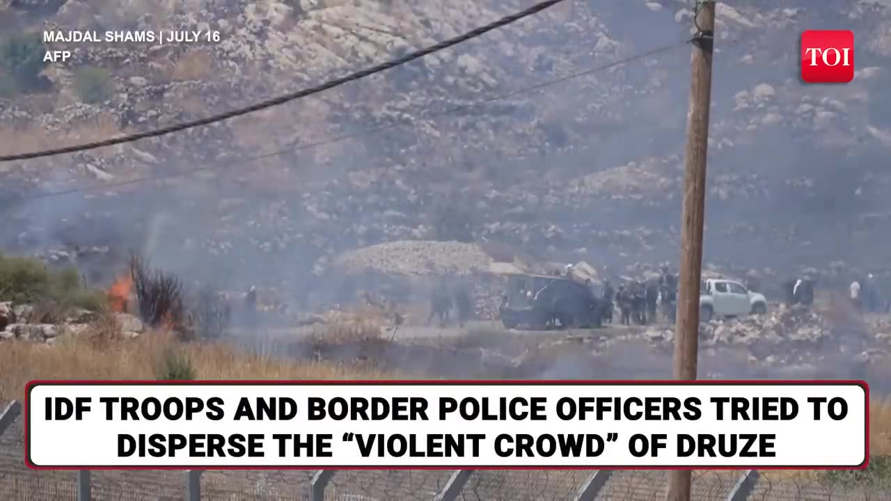 Israel's Border STORMED: IDF 'LOSES' Control, Hundreds JUMP Fences To Join New War | Syria | Sweida