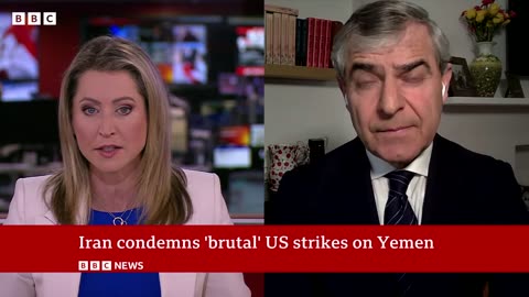 US launches wave of air strikes on Yemen's Houthis