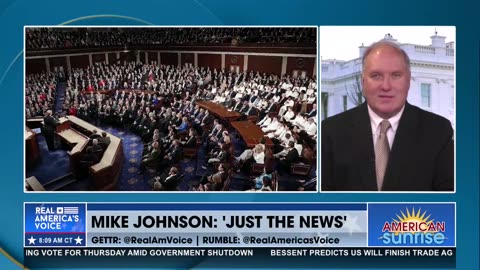 MIKE JOHNSON INTERVIEWED WITH 'JUST THE NEWS'