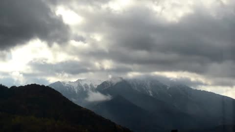 Timelapse 1 11 2020 Piatra Craiului 88min in 88sec