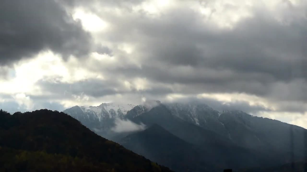 Timelapse 1 11 2020 Piatra Craiului 88min in 88sec