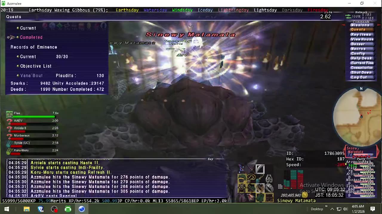 Playing Final Fantasy XI Online