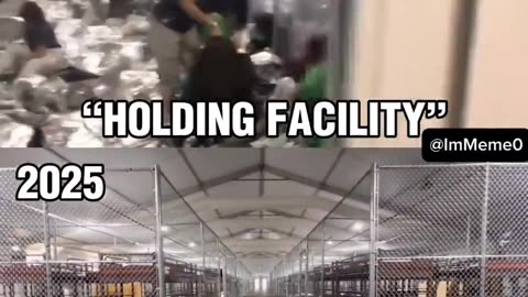 When its Obama its a holding facility, when its Trump its a concentration camp. Illegal immigration