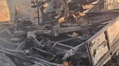 💥🛤️ Ukraine Russia War | Destroyed Ukrainian ZU-23-2 on a Truck in Sumy | RCF