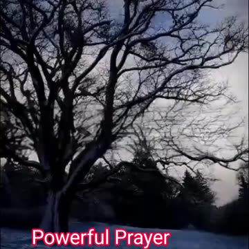 Powerful prayer Saturday March 29th