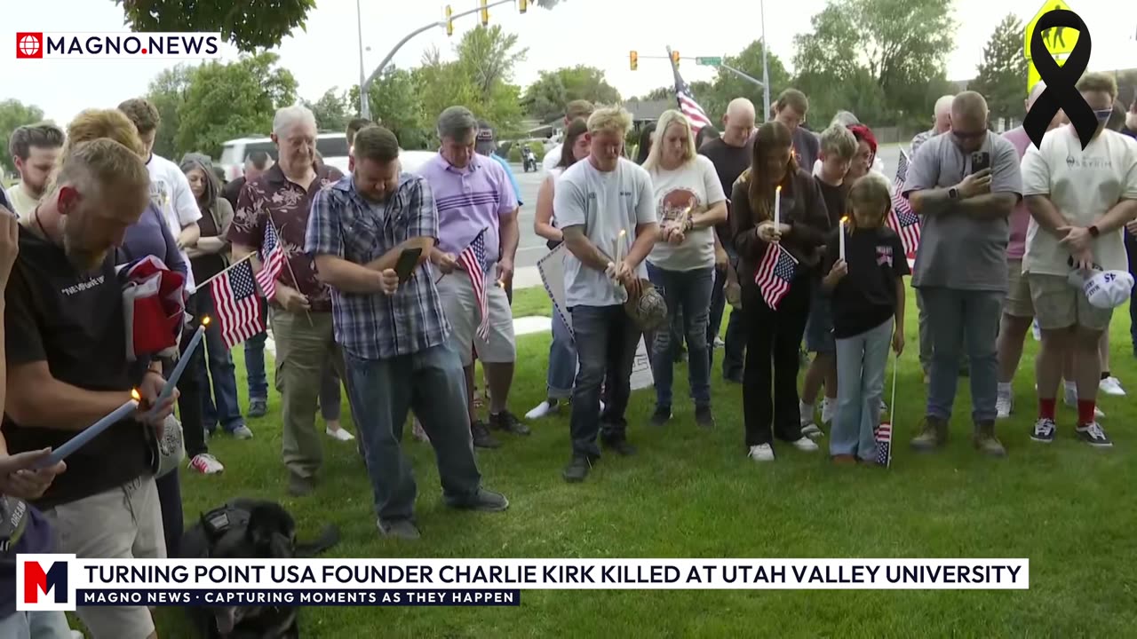 🙏 MAGA Patriots Pray for Charlie Kirk, a Christian Martyr Silenced for Defending Faith and Freedom [LIVE]