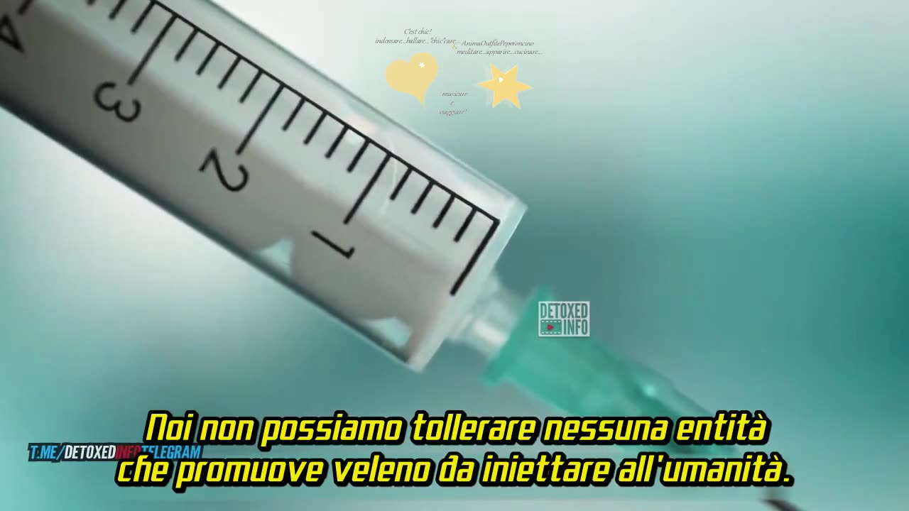 Pascal Najadi enuncia/spiega la sua teoria su siero genico sperimentante