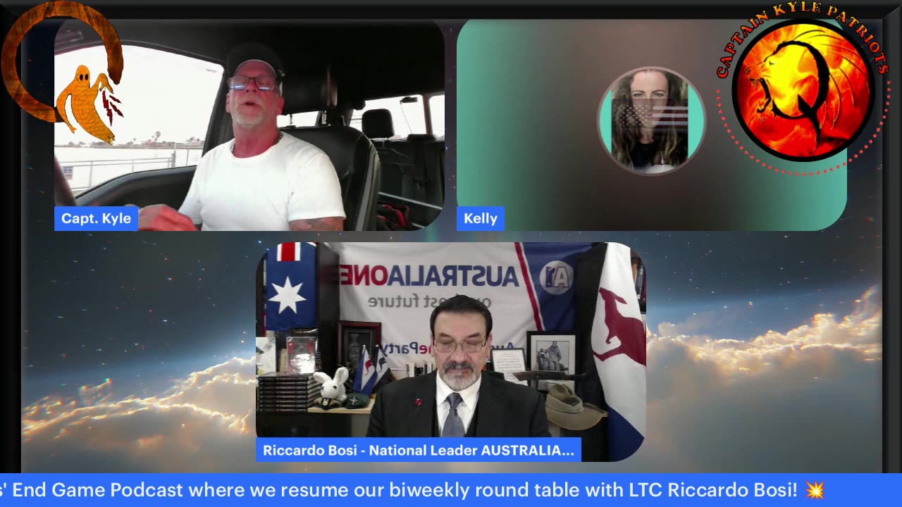 LTC Riccardo Bosi join Capt Kyle & Kelly for our biweekly update