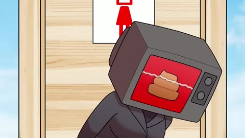 TV woman went to the bathroom / Skibidi Toilet Animation