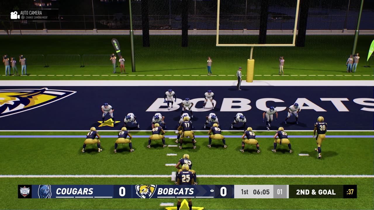 Maximum Football New York West Cougars Dynasty Yr 1 Game 5 Cougars Vs Bobcats CPU Vs CPU