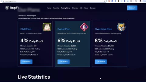 RagFi - Meme Trading Platform - Earn 4% Daily in this Crypto Cranking Machine