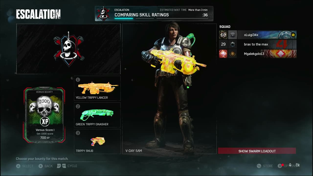 Playing some Gears of War with friends and then switching to Marvel Rivals!