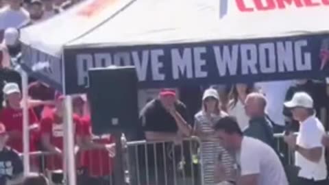 Close Up Angle of Charlie Kirk Getting Shot in the Neck