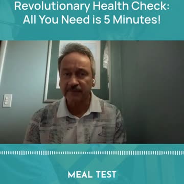 Revolutionary Health Check: All You Need is 5 Minutes!
