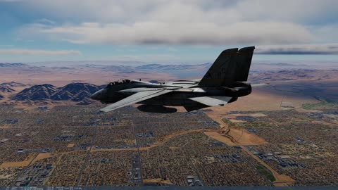Nellis approach and landing after a successful 1v3 engagement