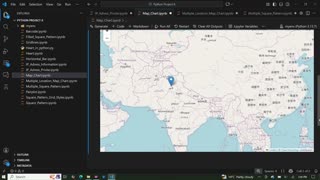 Create an Interactive Map Using Python Folium | Add Markers