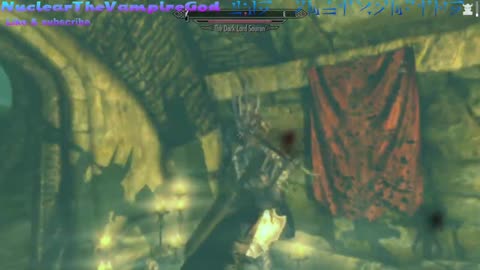 Skyrim battles nuclear joestar vs sauron at the height of their power