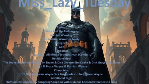 Fanfiction-batman:A Brief Interview by Miss_Lazy_Tuesday