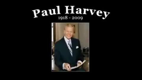 Paul Harvey 'If I was the Devil"