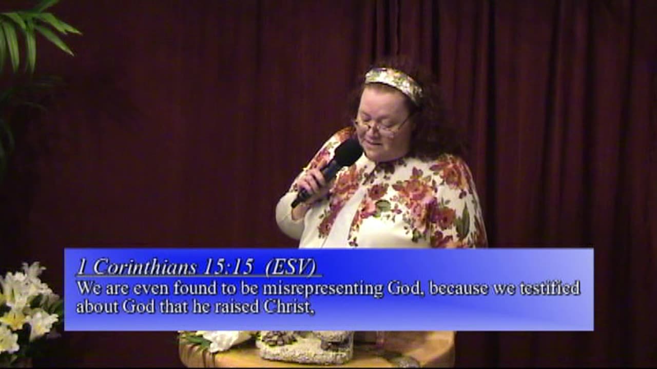 JRC - Burden of Proof, FULL Sermon, Easter Sunday