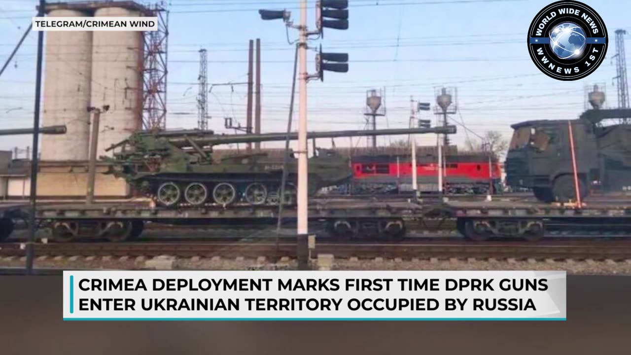 North Korea Ships Lethal Artillery to Russia—Koksans Seen on Crimea-Bound Train After Kursk Win!