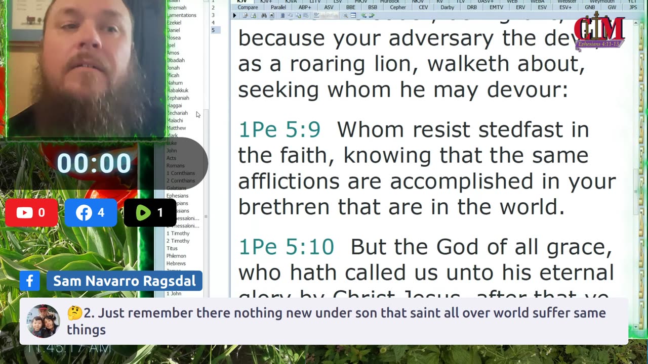 Let Us Add To Our Faith Devotion 2025