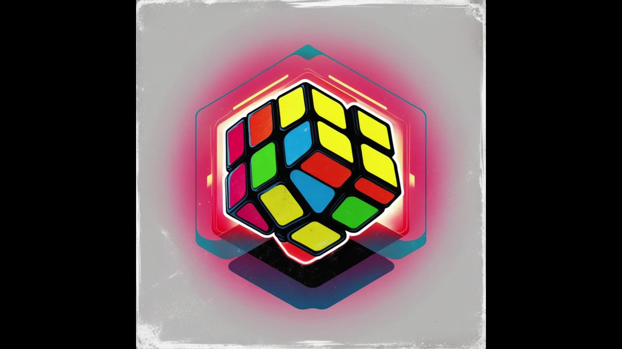 Rubik's Cube Rumble (80's Inspired Music)
