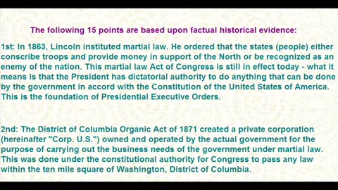 Gods of Money Act of 1871