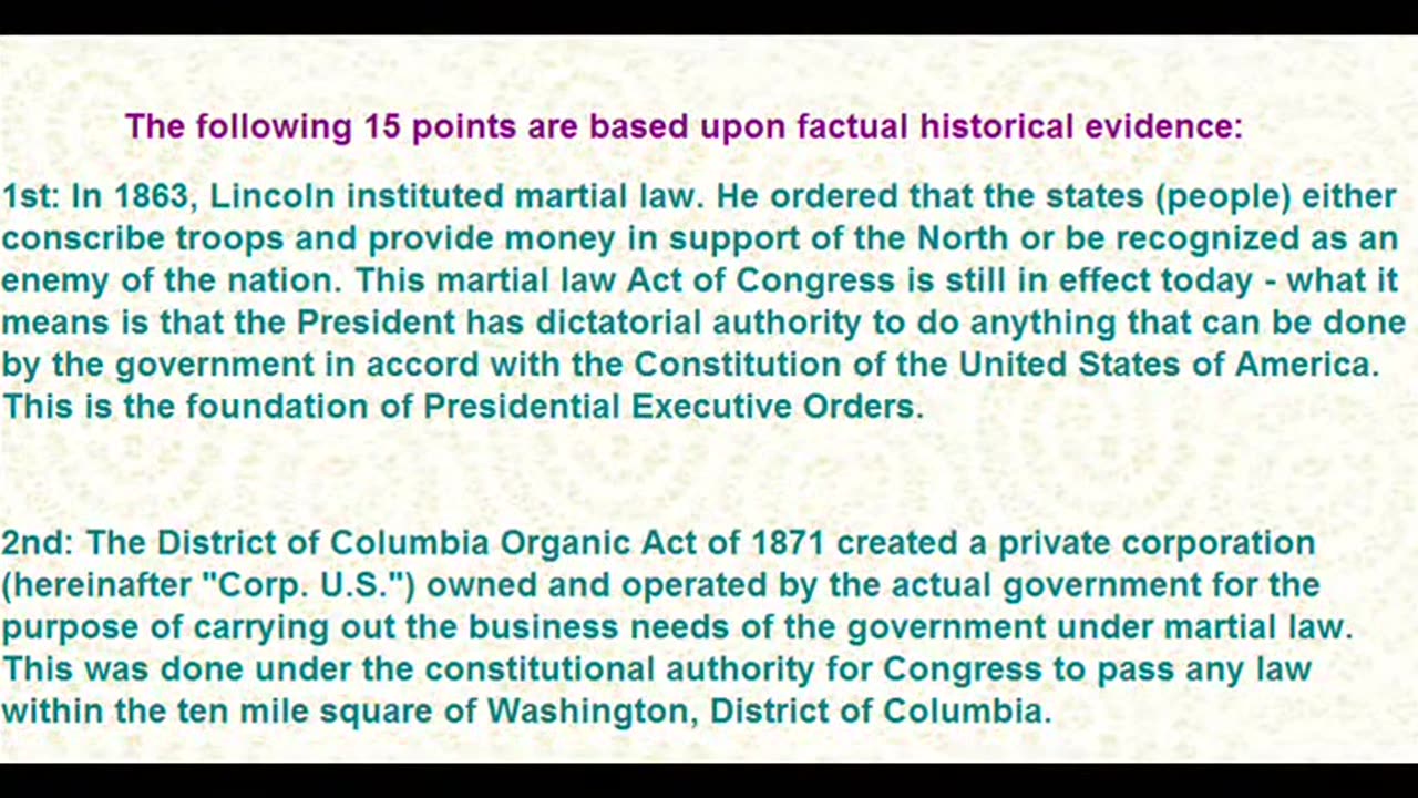 Gods of Money Act of 1871