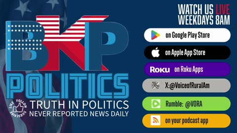 LIVESTREAM - 8:00am ET - Voice of Rural America with BKP