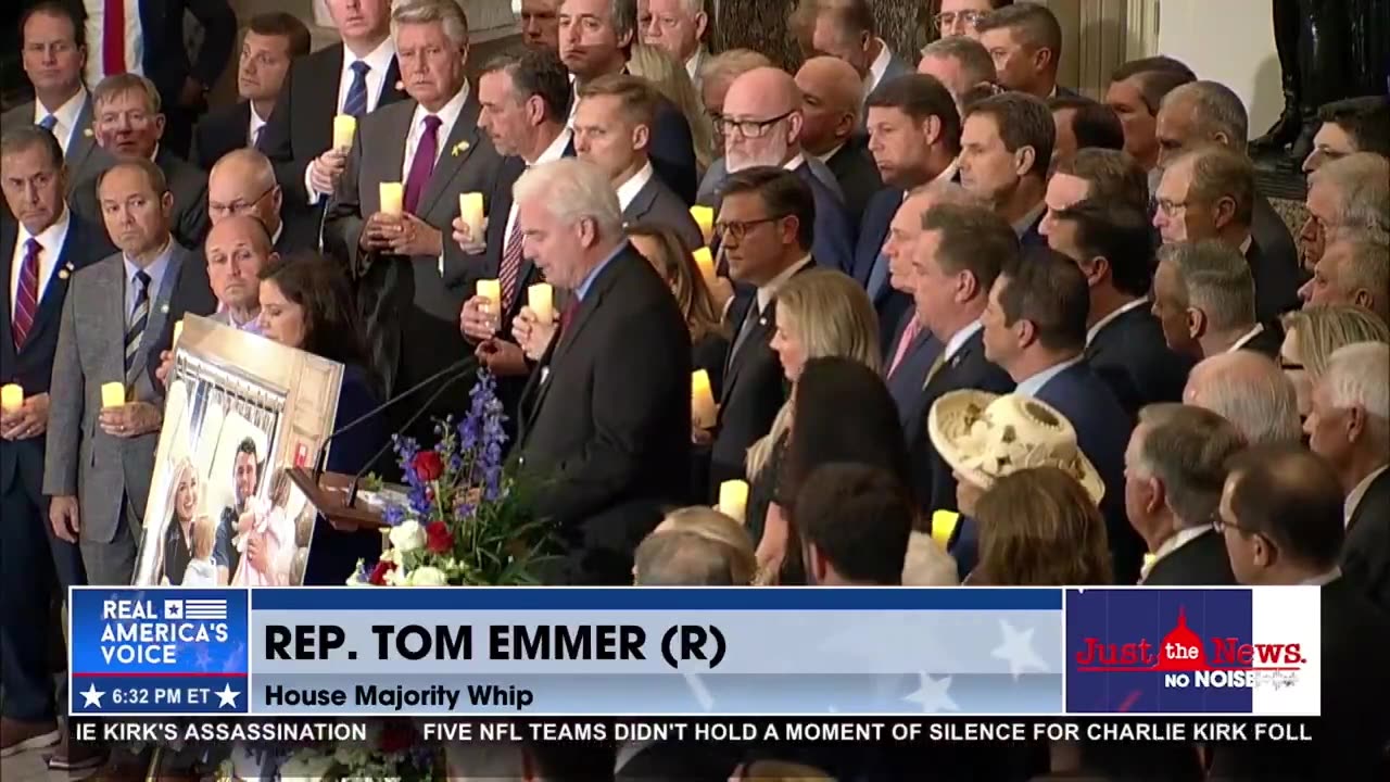 Tom Emmers remarks at vigil for Charlie Kirk