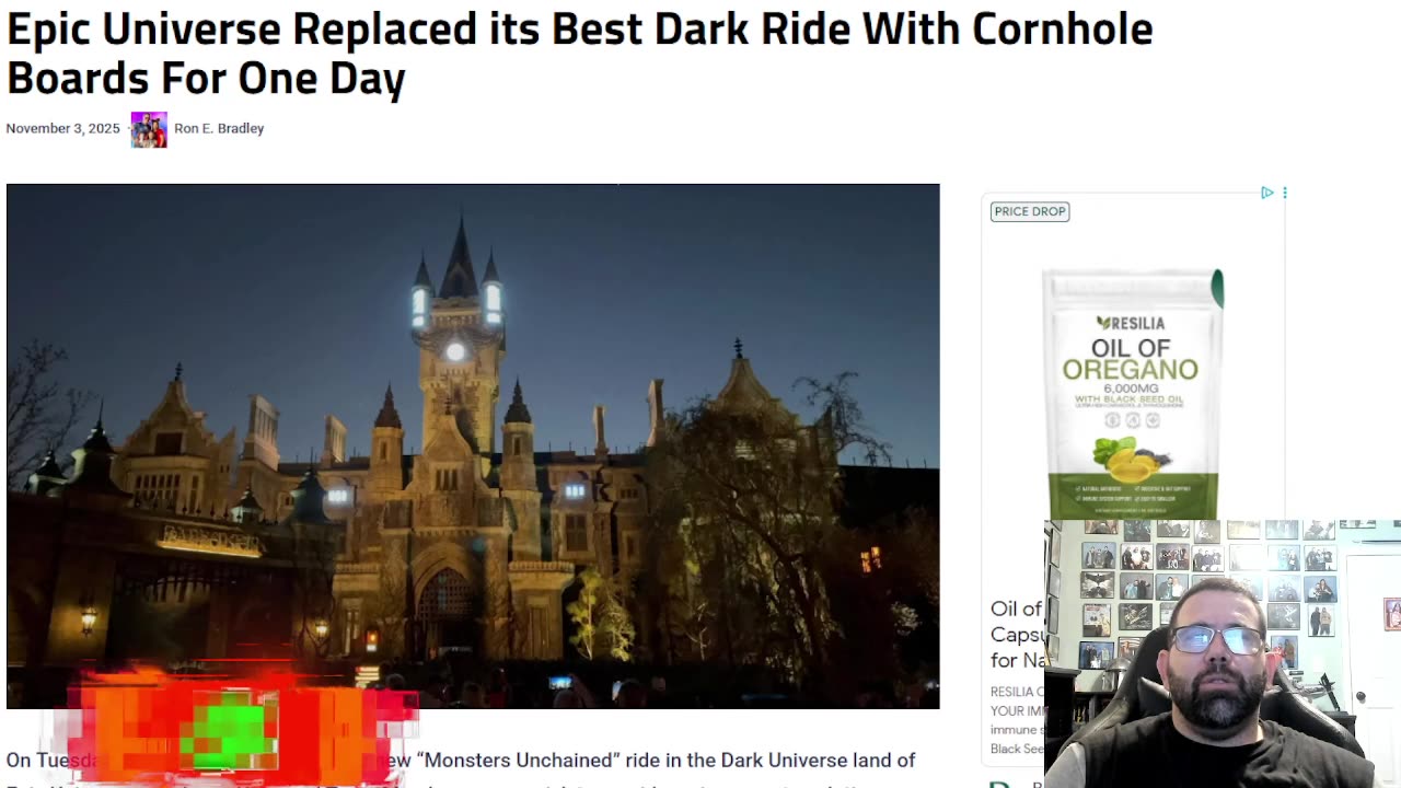 Epic Universe's Monsters Unleashed Shut Down For A Day For Cornhole Games