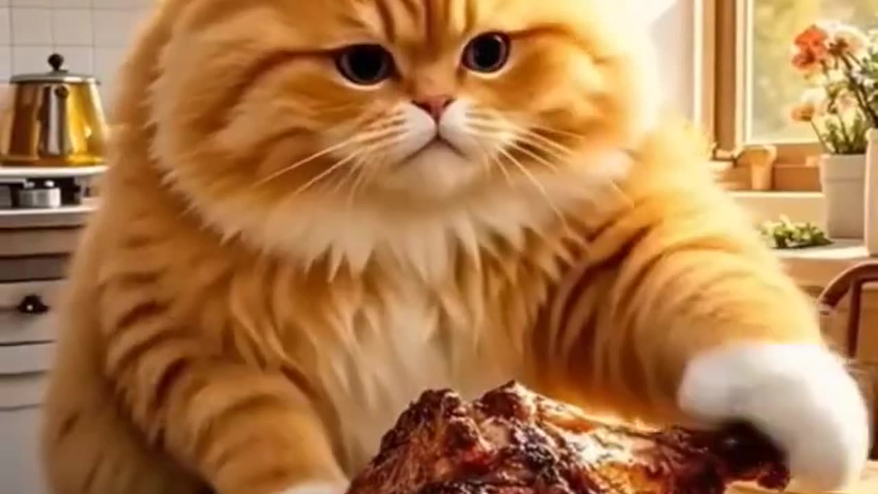 Brilliant cat