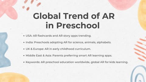 AR for Preschool Learning – Smart, Fun & Future-Ready Education for Kids
