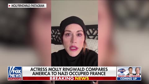 Molly Ringwald Compares America to Nazi Occupied France