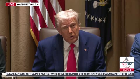 FULL MEETING: President Trump Holds a Cabinet Meeting from the White House - 4/10/25