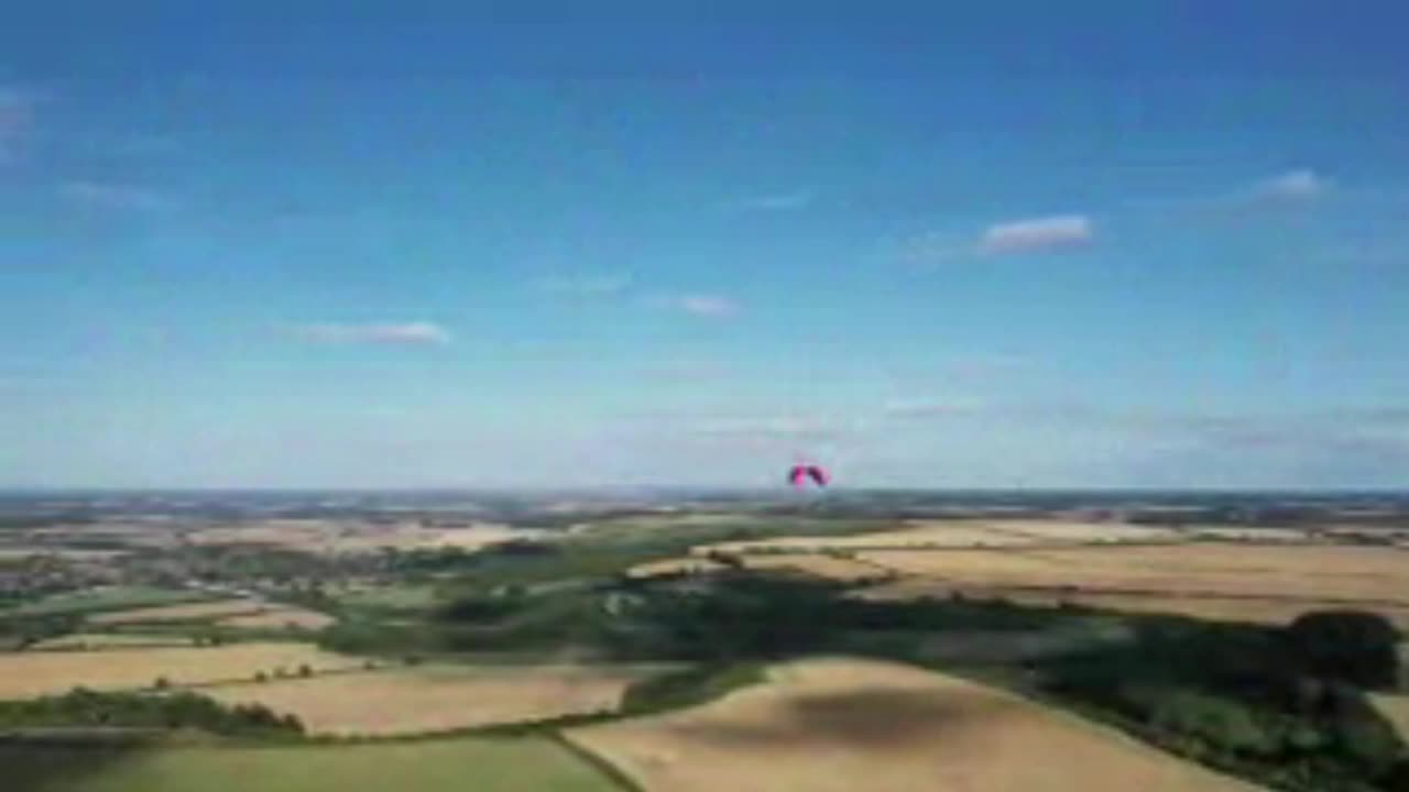 The unbelievable power of hang-gliding and parachuting