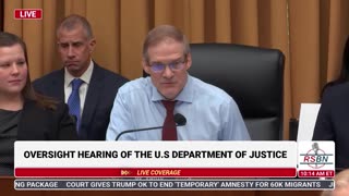 WATCH: Jim Jordan Delivers Opening Remarks on the DOJ's Recent Success - 02/11/26