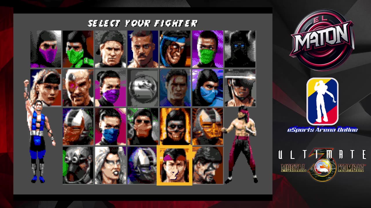 Ultimate Mortal Kombat 3 • Genesis • KAILLERA SERVER TEST • "ElMaton" vs "Directoh" • (2025/08/23)