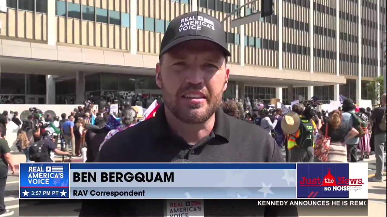 Ben Bergquam says LA riots don’t sell with middle America: ‘They’re rightfully disgusted by it’