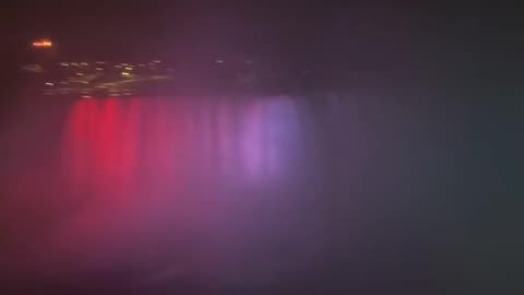 Niagara Falls, Canada night time