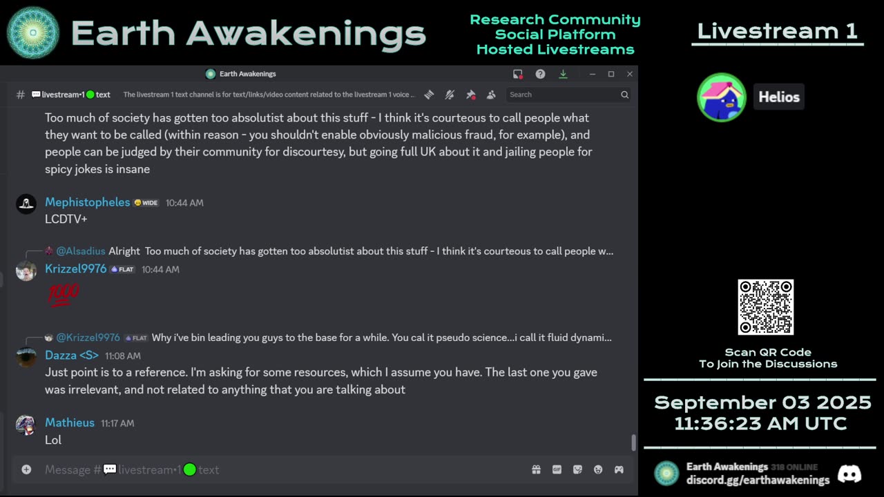 Earth Awakenings - Livestream 1 - #3395