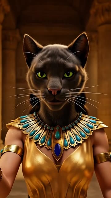 Bast Egyptian Cat Goddess