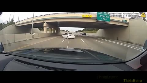 Driver in stolen car chase attempts to dislodge grappler device