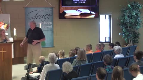 June 15, 2025 - Sermon at Lamb of God - Hebrews 12:3-13; Luke 15:11-32
