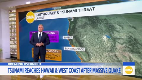 The tsunami warning for Hawaii has been downgraded to a tsunami advisory.😨😰🇺🇸🇺🇸🌎🌎