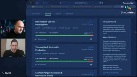 #DECRED EP11 "Decentralised Theatre" w/ @DecredSociety @exitusdcr