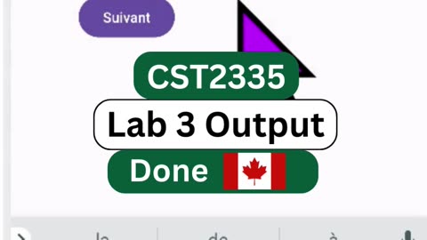 Client Work (𝐋𝐚𝐛 𝟑) | 𝐂𝐒𝐓𝟐𝟑𝟑𝟓 𝐋𝐚𝐛 𝟑 Output Android Activity Lifecycle Demo| Algonquin College,Canada